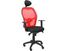 Cadeira de Escritório Operativa PYC Jorquera C Preto R (Braços Reguláveis - Malha)