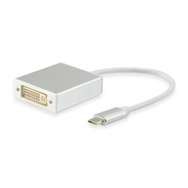 Adaptador EQUIP USB-C PARA DVI-I DUAL LINK M/F - 133453