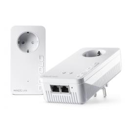 Devolo Magic 1 WiFi,Starter Kit,Velocidade PLC até 1200Mbps, Wi-Fi mesh c/ 2 Portas LAN- PT8366