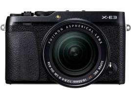 Máquina Fotográfica Mirrorless  X-E3 + XF 18-55mm (24.3 MP - Sensor: APS-C - ISO: 100 a 51200)
