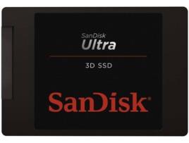 Disco SSD Interno SANDISK Ultra 3D 1TB (1 TB - SATA - 560 MB/s)