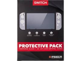Pack de Proteção Nintendo Switch  (Proteção Ecrã + 2 Proteções Joy-Con)