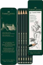 Faber Castell - Lápis 9000 CX. 6