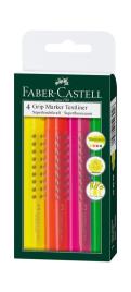 Faber-Castell - Marcadores Fluorescentes x4