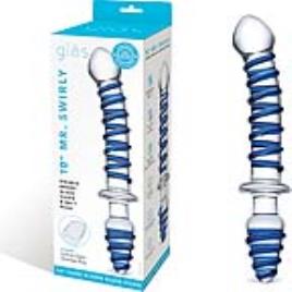 Dildo Mr. Swirly Double Ended Glas