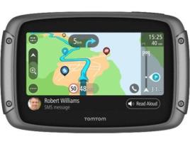 GPS TOMTOM Rider 550 (Mundo - Bluetooth Mãos Livres - 4.3'' - 6h de autonomia)