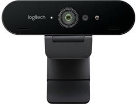 Webcam Profissional LOGITECH Brio (Microfone Incorporado)