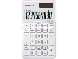 Calculadora Básica CASIO SL-1000SC-WE Branco (10 dígitos)