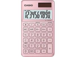 Calculadora Básica CASIO SL-1000SC-PK Rosa (10 dígitos)