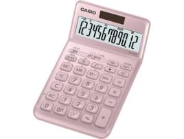 Calculadora Básica CASIO JW-200SC-PK Rosa (12 dígitos)