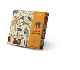 Puzzle World Of African Animals 750 Peças