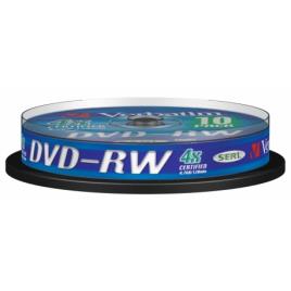 DVD-RW 4X 4.7GB ADVANCED SERL BOBINE (CAKE) PACK 10 PROMO