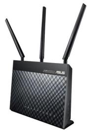 ASUS DSL-AC68U Dual-band (2,4 GHz / 5 GHz) Gigabit Ethernet 3G Preto router sem fios
