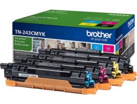 Pack BROTHER TN243CMYK 4 Cores