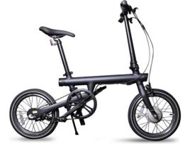 Bicicleta Elétrica XIAOMI Qicycle Preta (Velocidade Máx: 25 km/h  Autonomia: 45 km)