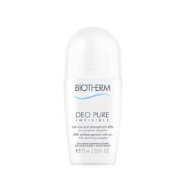 Desodorizante Roll-On Pure Invisible Biotherm - 75 ml