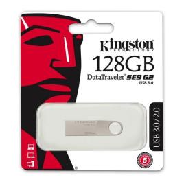Memória USB Kingston DTSE9G2 3.0 Prateado - 64 GB