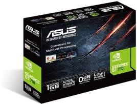 Placa Gráfica ASUS GeForce GT 710 (NVIDIA - 1 GB DDR5)