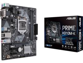 Motherboard ASUS Prime H310M-K (Socket 1151 - Intel H310 - Micro-ATX)