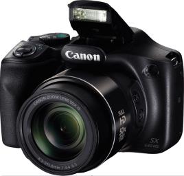 Máquina Fotográfica Bridge  Powershot SX540 HS (Preto - 20.3 MP - ISO: Auto até 3200 - Zoom Ótico: 50x)