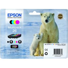 Epson Multipack Tinteiros 26 preto/ciano/magenta/amarelo