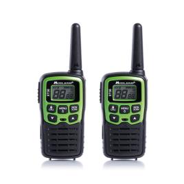 PMR rádios portáteis Midland XT30 set 2 pcs. Verde C1177 inclui baterias