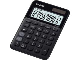 Calculadora Básica CASIO MS-20UC-BK Preto (12 dígitos)