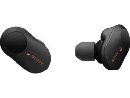 Auriculares Bluetooth True Wireless SONY WF-1000XM3 (In Ear - Microfone - Noise Cancelling - Preto)