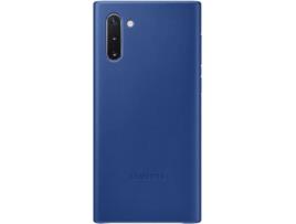 Capa SAMSUNG Galaxy Note 10 Leather Azul