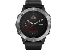 Relógio Desportivo GARMIN Fenix 6 (Bluetooth - Até 14 dias de autonomia - Preto)