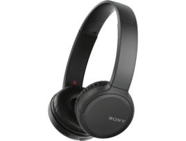 Auscultadores Bluetooth SONY WHCH510B (On Ear - Microfone - Preto)