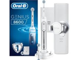 Escova de Dentes Elétrica ORAL-B Genius 8600 Branco  (45.000 rpm)