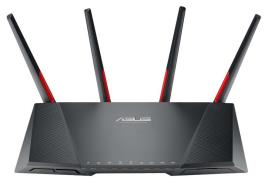 Router Wireless DSL-AC68VG Dual-band (2,4 GHz / 5 GHz) Gigabit Ethernet (Preto) - ASUS