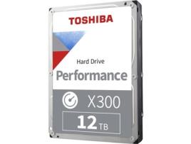 Disco HDD Interno TOSHIBA X300 Bulk (12TB - SATA - 7200 RPM)