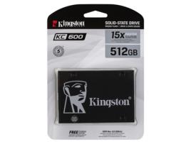 Disco SSD Interno KINGSTON KC600 (512 GB - SATA - 550 MB/s)