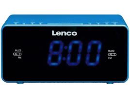 Rádio Despertador LENCO CR 520 Azul