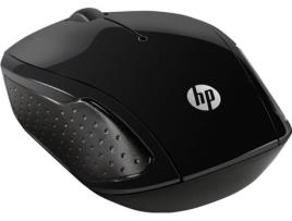 Rato HP HP 200 (Wireless - Regular - 1300 dpi - Preto)