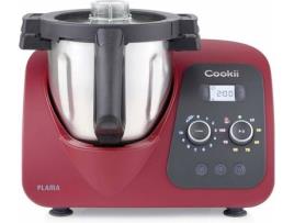 Robô de Cozinha  FLAMA MX 2187FL Cookii Vermelho (2.5 L - 1500 W -  4 acessório)