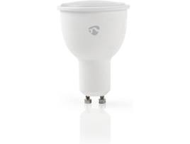Lâmpada Inteligente LED Wi-Fi NEDIS Branco (GU10 - Branco)