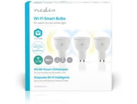 Lâmpada Inteligente LED Wi-Fi  Branco (GU10 - Branco)
