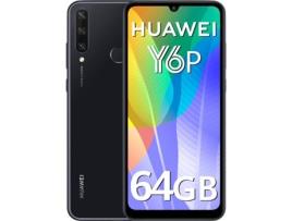 Smartphone HUAWEI Y6 P (6.30'' - 3 GB - 64 GB - Preto)