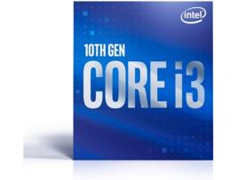 Processador INTEL Core i3-10100 (Socket LGA1200 - Quad-Core - 3.6 GHz)