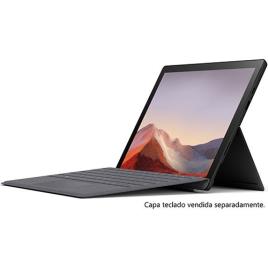 Computador Portátil Microsoft Surface Pro 7 - Preto - Core i7 | 256GB | 16GB