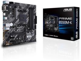 Motherboard ASUS PRIME B550M-K (Socket AM4 - AMD B550 - Micro-ATX)