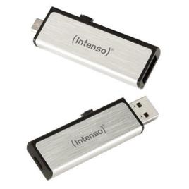 Memória USB e Micro USB  3523470 16 GB Prata