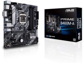 Motherboard ASUS PRIME B460M-A (Socket LGA1200 - Intel B460 - Micro-ATX)
