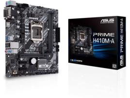Motherboard ASUS PRIME H410M-A (Socket LGA1200 - Intel H410 - Micro-ATX)