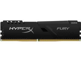 Memória RAM KINGSTON HyperX Fury (1 x 16 GB - 2666 MHz - CL 16 - Preto)
