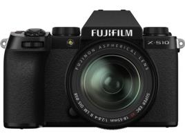 Kit Máquina Fotográfica FUJIFILM ML X-S10 + 18-55mm (APS-C)