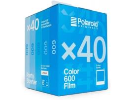 Recargas POLAROID Color film p/ 600 x40 pack